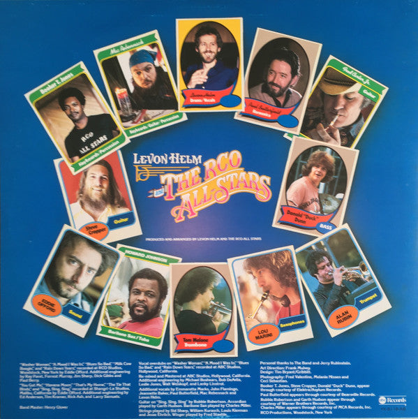 Levon Helm - Levon Helm And The RCO All-Stars (Vinyl, LP, Album) Very Good Plus (VG+) / Very Good Plus (VG+)