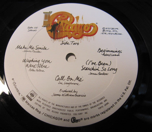 Chicago (2) - Chicago IX - Chicago's Greatest Hits (Vinyl, LP, Compilation) Very Good (VG) / Very Good (VG)