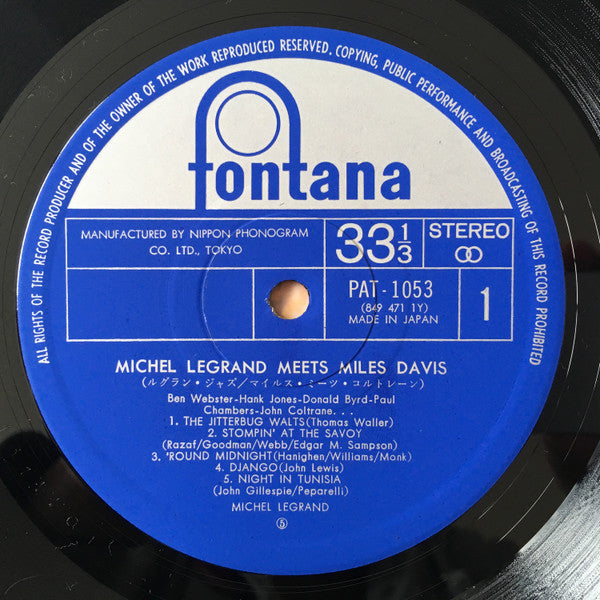 Michel Legrand - Michel Legrand Meets Miles Davis (Vinyl, LP, Album...