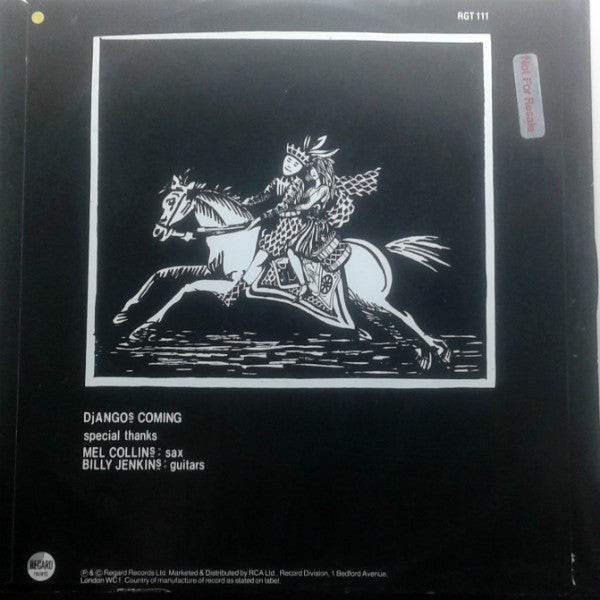 One The Juggler - Django's Coming (Vinyl, 12", 45 RPM, Single, Stereo) Very Good Plus (VG+) / Very Good (VG)