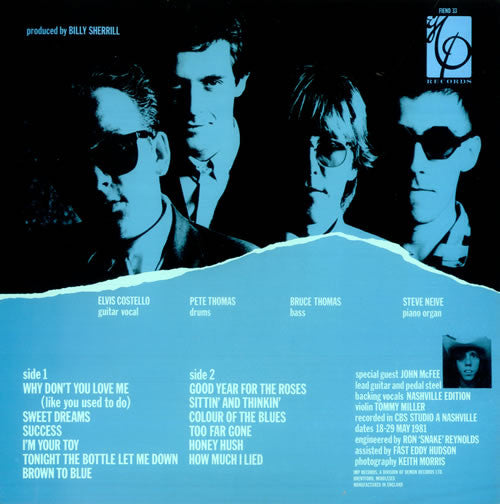 Elvis Costello & The Attractions - Almost Blue (Vinyl, LP, Album, R...