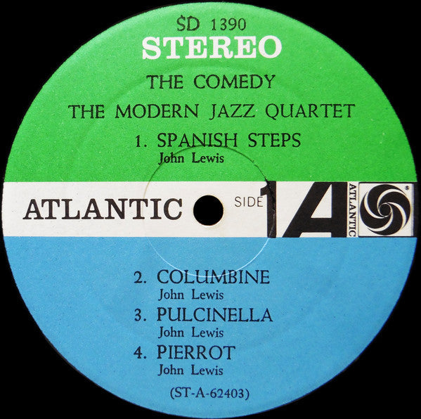 The Modern Jazz Quartet - The Comedy (Vinyl, LP, Album, Repress, Stereo) Very Good Plus (VG+) / Very Good Plus (VG+)