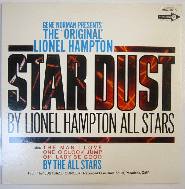 Lionel Hampton All Stars - Gene Norman Presents The "Just Jazz" Con...