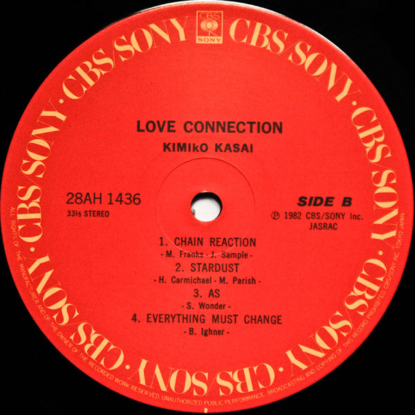 Kimiko Kasai - Love Connection (Vinyl, LP, Compilation)