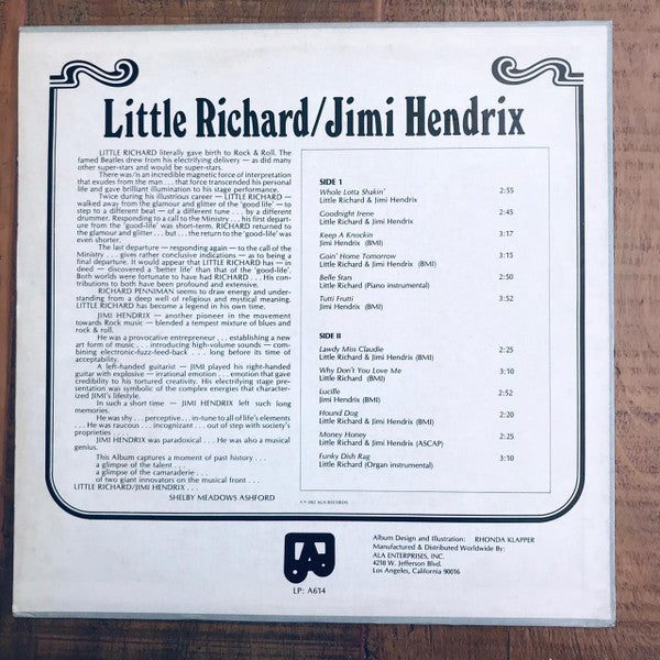 Little Richard - Archives (Vinyl, LP, Album, Reissue) Good Plus (G+) / Very Good Plus (VG+)