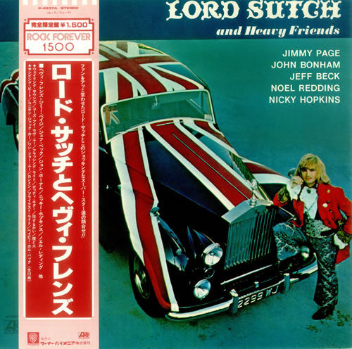 Lord Sutch And Heavy Friends - Lord Sutch And Heavy Friends (Vinyl, LP, Limited Edition, Reissue) Very Good Plus (VG+) / Very Good (VG)