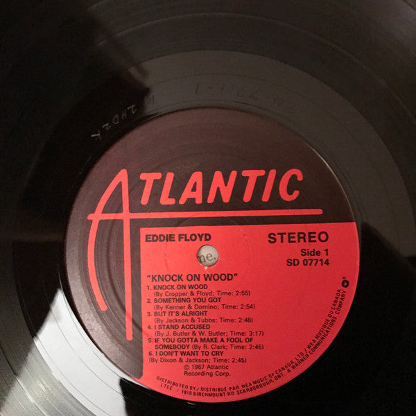 Eddie Floyd - Knock On Wood (Vinyl, LP, Album, Reissue, Remastered, Stereo) Good Plus (G+) / Very Good (VG)