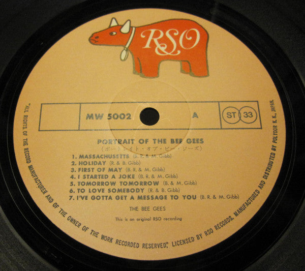 Bee Gees - Portrait Of The Bee Gees (Vinyl, LP, Compilation) Very Good Plus (VG+) / Very Good Plus (VG+)