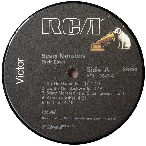 David Bowie - Scary Monsters (Vinyl, LP, Album)