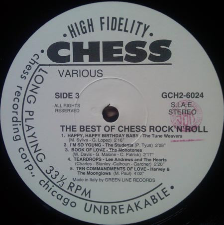 Various - The Best Of Chess Rock'n'Roll (2xVinyl, LP, Compilation) Very Good Plus (VG+) / Good Plus (G+)