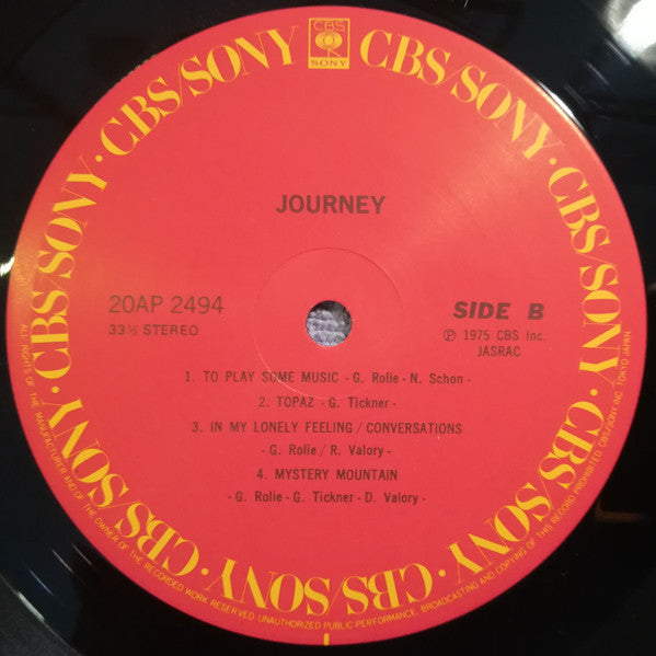 Journey - Journey (Vinyl, LP, Album, Reissue)