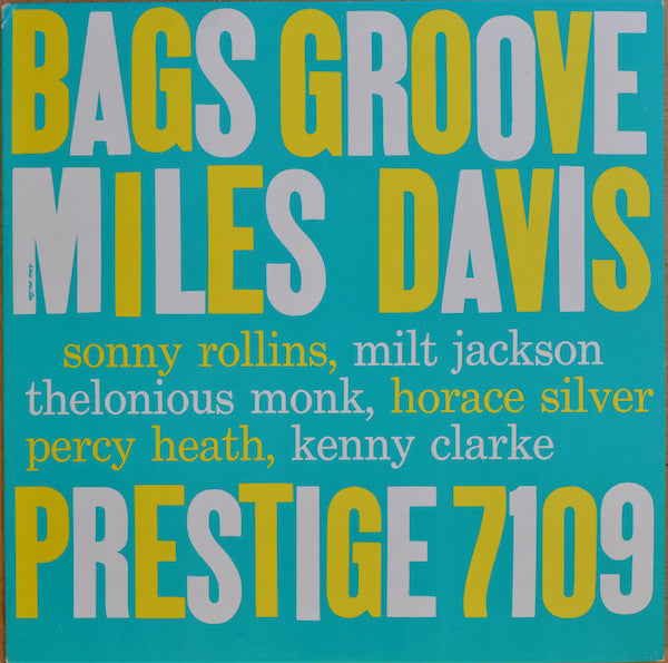 Miles Davis - Bags Groove (Vinyl, LP, Album, Compilation, Reissue, ...