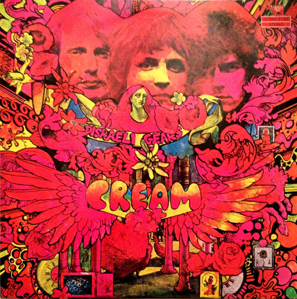 Cream (2) - Disraeli Gears (Vinyl, LP, Album, Reissue, Stereo)