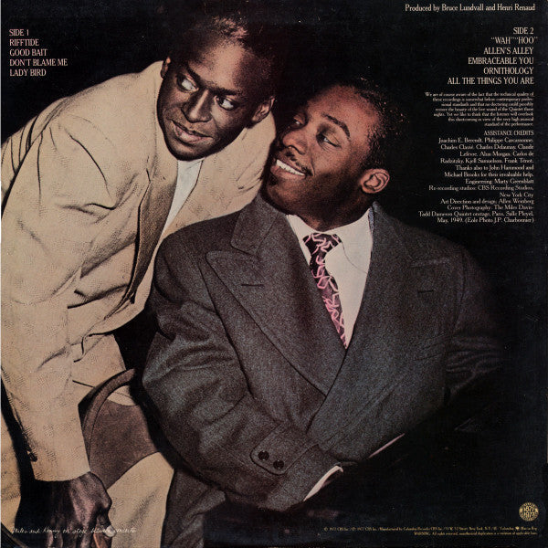 Miles Davis-Tadd Dameron Quintet - In Paris Festival International ...