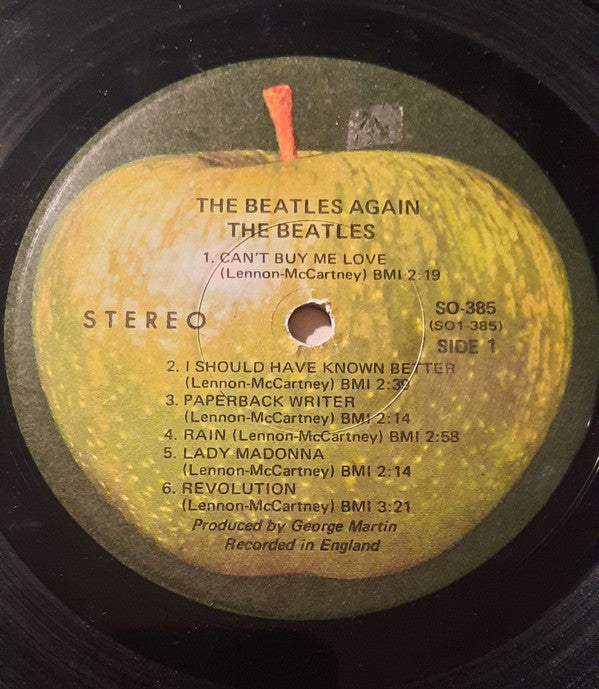 The Beatles - Hey Jude (The Beatles Again) (Vinyl, LP, Compilation, Stereo) Very Good Plus (VG+) / Very Good (VG)