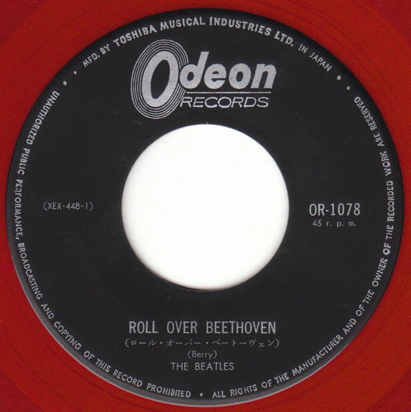 The Beatles - Twist and Shout / Roll Over Beethoven (Vinyl, 7", 45 RPM, Single, Mono) Good Plus (G+) / Good (G)