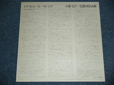 Curved Air - Air Cut (Vinyl, LP, Album) Very Good Plus (VG+) / Very Good Plus (VG+)