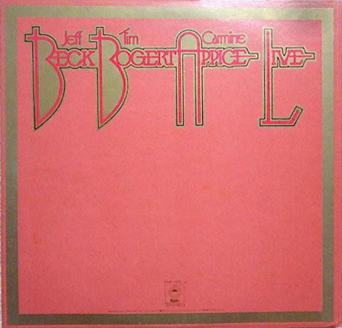 Beck, Bogert & Appice - Beck, Bogert & Appice Live (2xVinyl, LP, Album, Reissue) Very Good Plus (VG+) / Very Good (VG)