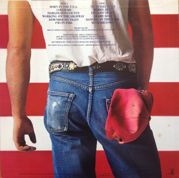 Bruce Springsteen - Born In The U.S.A. (Vinyl, LP, Album, Stereo)