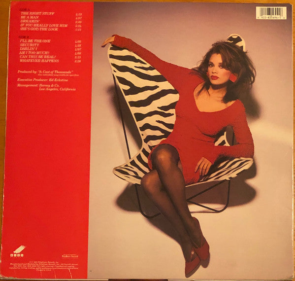 Vanessa Williams - The Right Stuff (Vinyl, LP, Album) Very Good Plus (VG+) / Very Good (VG)