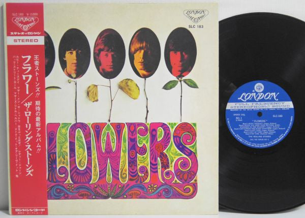 The Rolling Stones - Flowers (Vinyl, LP, Compilation, Reissue, Stereo) Good Plus (G+) / Very Good Plus (VG+)