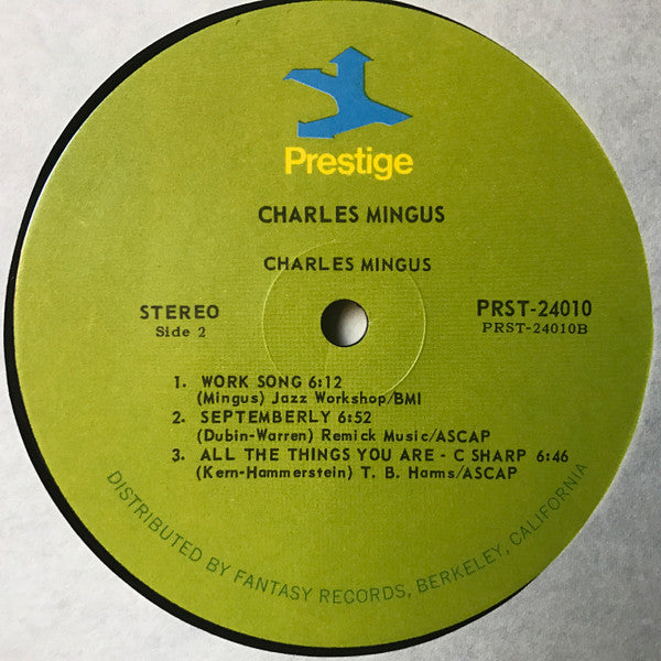 Charles Mingus - Mingus (Vinyl, Vinyl, All Media, LP, Reissue, Remastered, LP, Reissue, Remastered, Compilation) Good Plus (G+) / Very Good Plus (VG+)