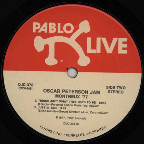 Oscar Peterson - Montreux '77 (Vinyl, LP, Album, Reissue, Remastered) Very Good (VG) / Very Good Plus (VG+)