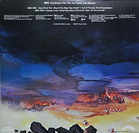 Kiss - Destroyer = 地獄の軍団 (Vinyl, LP, Album, Reissue, Stereo)