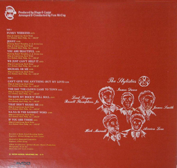 The Stylistics - You Are Beautiful (Vinyl, LP, Album)