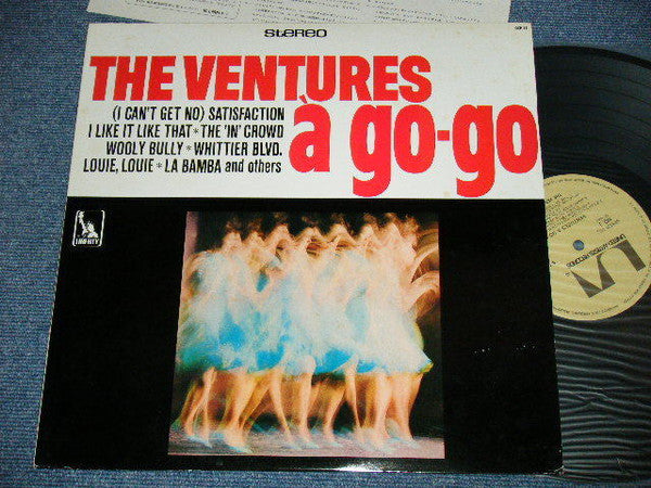 The Ventures - À Go-Go (Vinyl, LP, Album, Reissue, Stereo) Very Good Plus (VG+) / Very Good (VG)