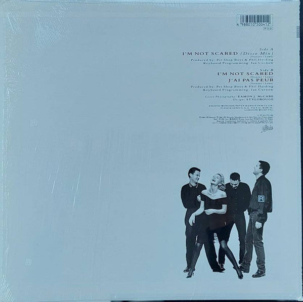 Eighth Wonder - I'm Not Scared (Vinyl, 12", Maxi-Single, Single) Near Mint (NM or M-) / Very Good Plus (VG+)