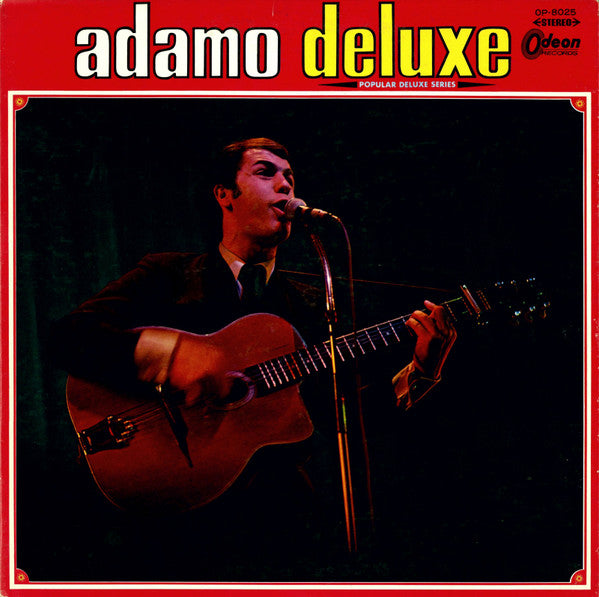 Adamo - Adamo Deluxe (Vinyl, LP, Compilation, Stereo) Very Good (VG) / Very Good (VG)