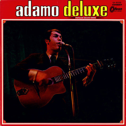 Adamo - Adamo Deluxe = アダモ・デラックス (Vinyl, LP, Compilation, Stereo) Very Good (VG) / Very Good (VG)