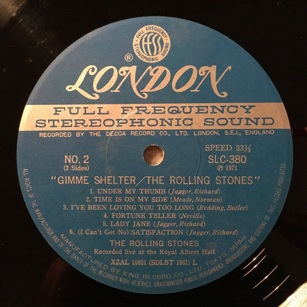 The Rolling Stones - Gimme Shelter (Vinyl, LP, Compilation)