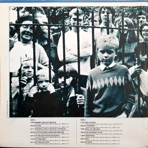The Beatles - 1967-1970 (2xVinyl, LP, Compilation, Stereo) Very Good (VG) / Good Plus (G+)