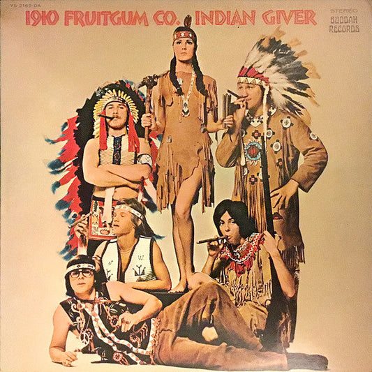 1910 Fruitgum Company - Indian Giver (Vinyl, LP, Album) Very Good Plus (VG+) / Very Good (VG)