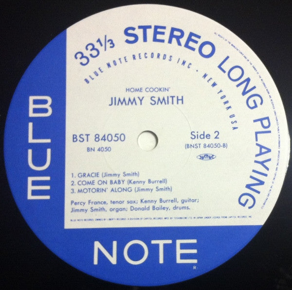 Jimmy Smith - Home Cookin' (Vinyl, Reissue, LP, Album, Limited Edition, Stereo) Near Mint (NM or M-) / Near Mint (NM or M-)