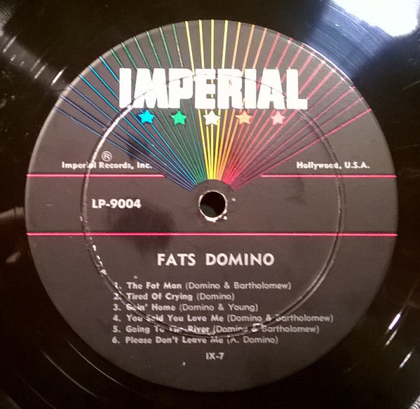 Fats Domino - Rock And Rollin' With Fats Domino (Vinyl, LP, Album) Very Good (VG) / Fair (F)