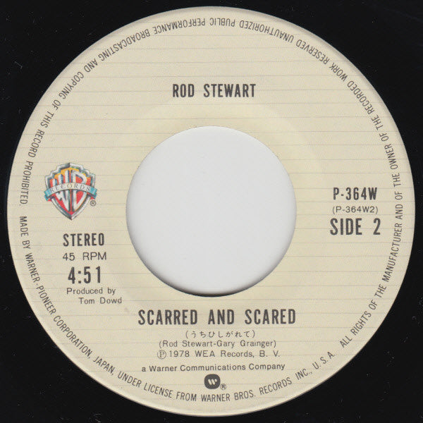 Rod Stewart - Da Ya Think I'm Sexy (Vinyl, 7", 45 RPM, Single, Stereo) Very Good Plus (VG+) / Very Good Plus (VG+)