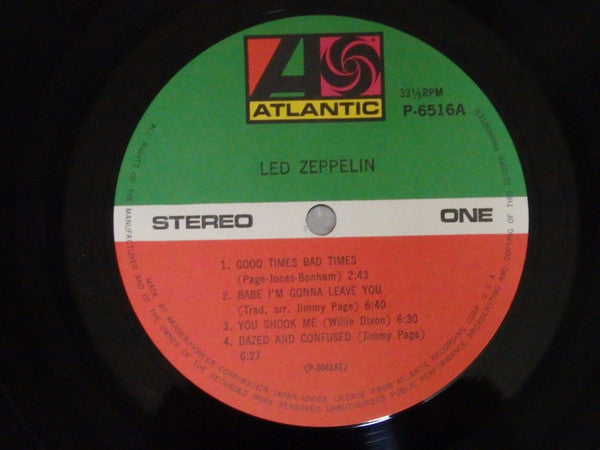 Led Zeppelin - レッド・ツェッペリン I = Led Zeppelin (Vinyl, LP, Album, Limit...