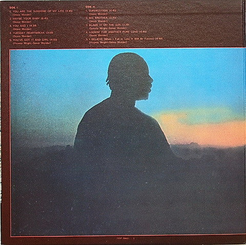 Stevie Wonder - Talking Book (Vinyl, LP, Album, Reissue)