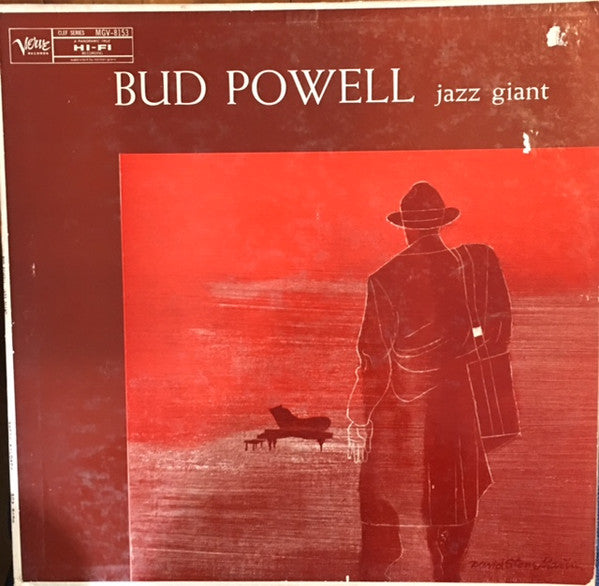 Bud Powell - Jazz Giant (Vinyl, LP, Album, Reissue, Mono) Very Good Plus (VG+) / Good Plus (G+)