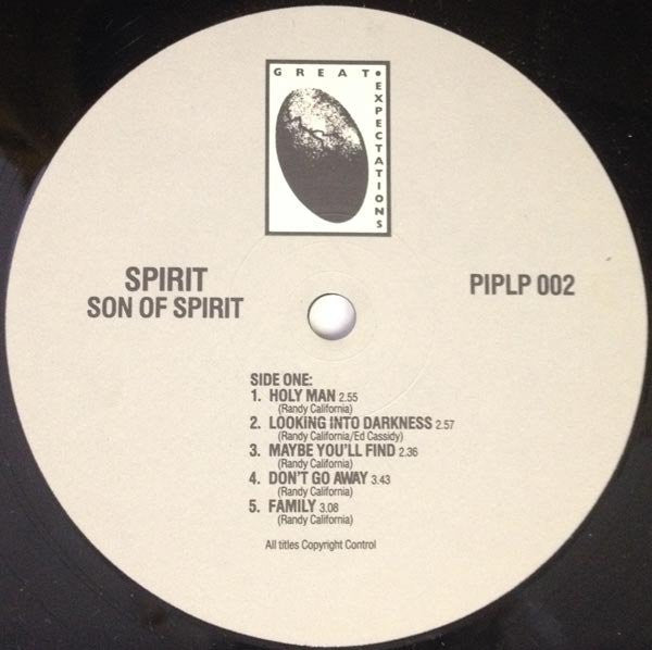 Spirit (8) - Son Of Spirit (Vinyl, LP, Album, Reissue, Stereo) Very Good Plus (VG+) / Near Mint (NM or M-)