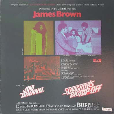 James Brown - Slaughter's Big Rip-Off (Vinyl, LP, Album) Very Good Plus (VG+) / Very Good (VG)