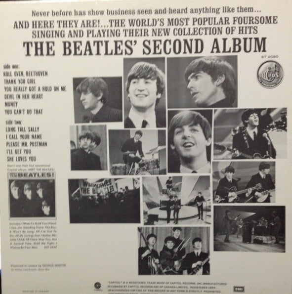 The Beatles - The Beatles' Second Album (Vinyl, LP, Album, Reissue, Stereo) Very Good (VG) / Very Good (VG)