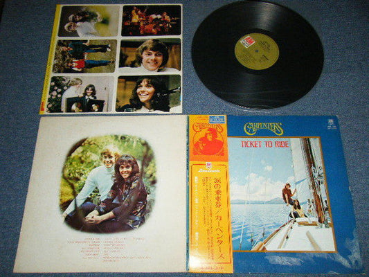 Carpenters - Ticket To Ride (Vinyl, LP, Album, Reissue) Near Mint (NM or M-) / Very Good Plus (VG+)