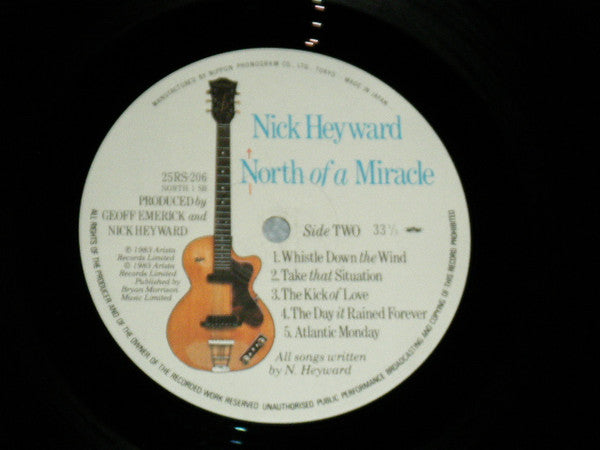 Nick Heyward - North Of A Miracle (Vinyl, LP, Album) Very Good Plus (VG+) / Fair (F)