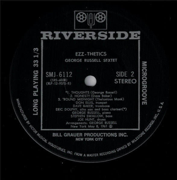 The George Russell Sextet - Ezz-thetics (Vinyl, LP, Album, Reissue,...