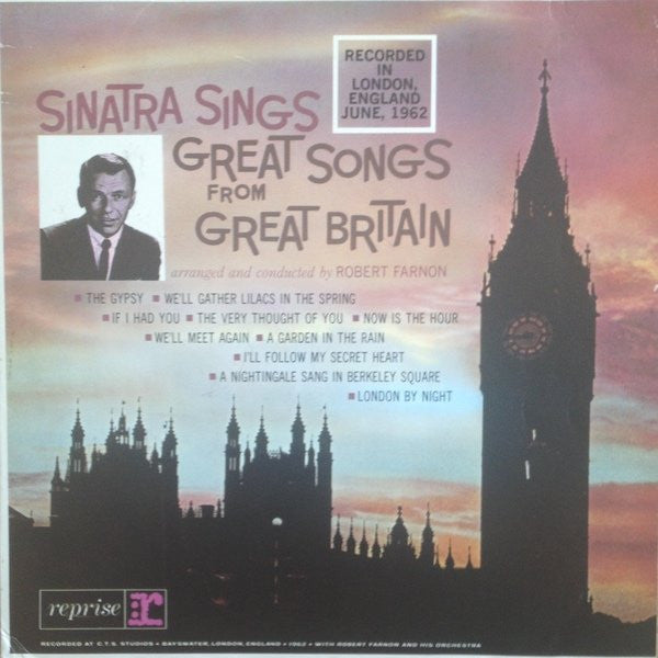 Frank Sinatra - Sinatra Sings Great Songs From Great Britain (Vinyl, LP, Album, Reissue, Stereo) Near Mint (NM or M-) / Near Mint (NM or M-)