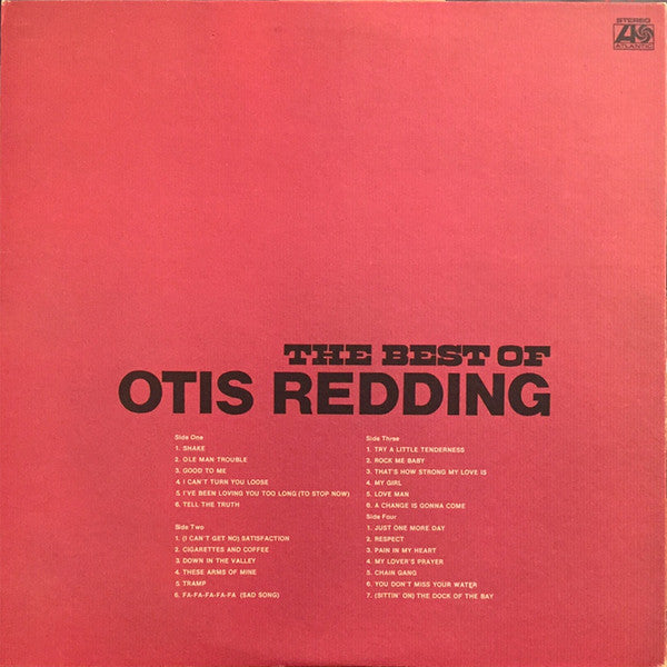 Otis Redding - The Best Of Otis Redding (2xVinyl, LP, Compilation, Reissue) Near Mint (NM or M-) / Very Good Plus (VG+)